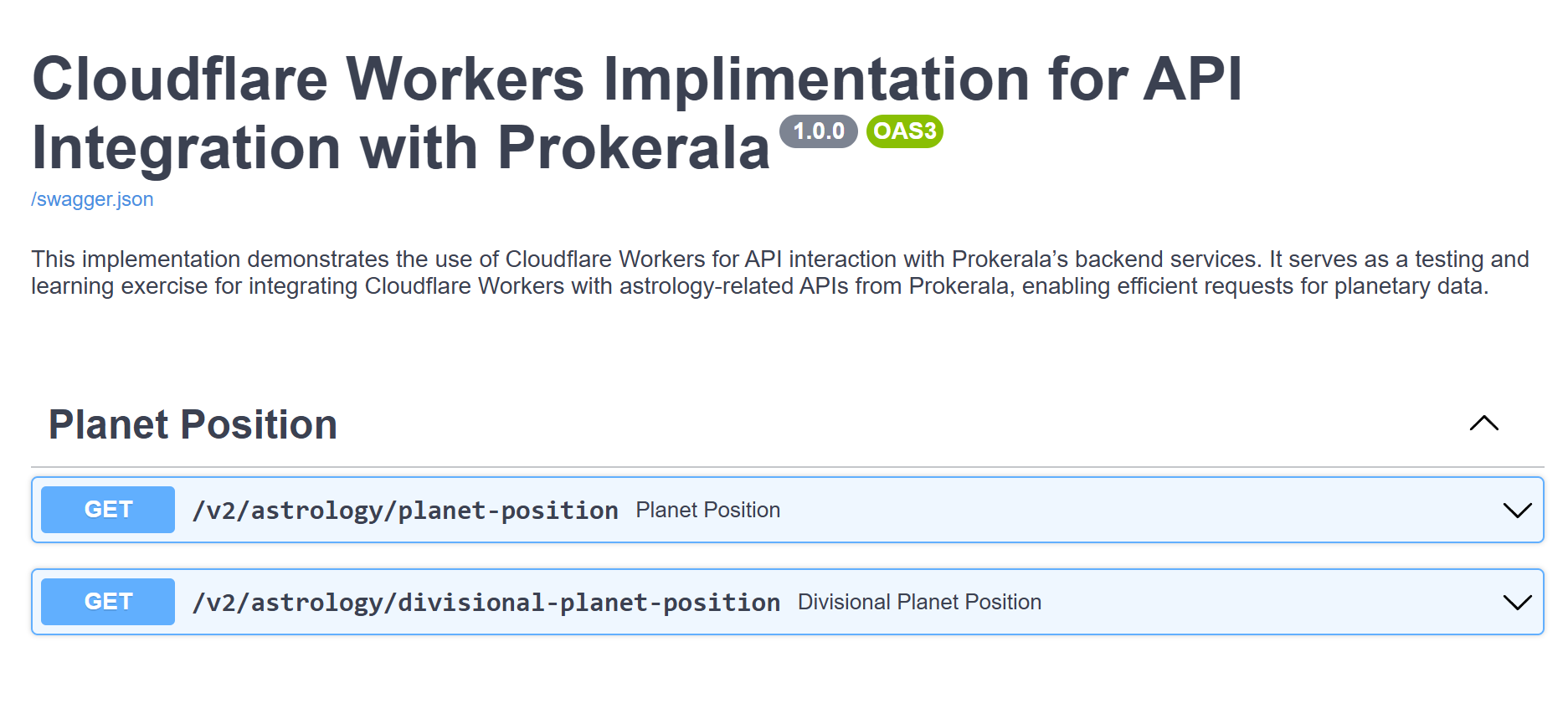 Cloudflare Workers Integration with Prokerala API Documentation